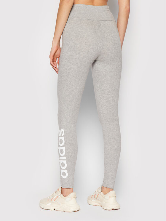 adidas adidas Colanți Loungewear Essentials Logo GL0638 Gri Slim Fit