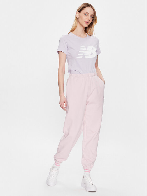 New Balance New Balance Тишърт Classic Flying Nb Graphic WT03816 Виолетов Athletic Fit