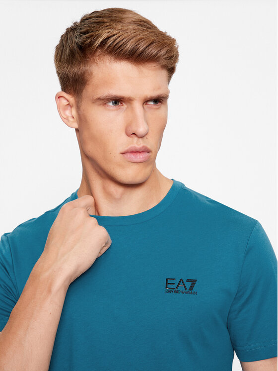 EA7 Emporio Armani EA7 Emporio Armani T-Shirt 8NPT51 PJM9Z 1584 Niebieski Regular Fit