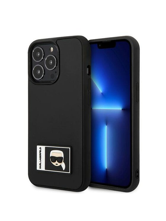 KARL LAGERFELD KARL LAGERFELD Etui na telefon iPhone 13 Pro Max Czarny