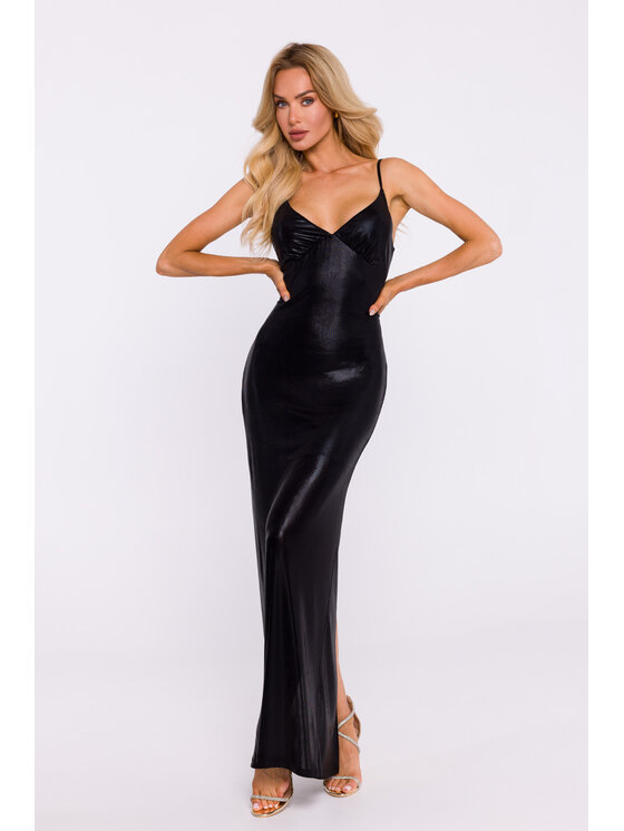 Made of Emotion Made of Emotion Abito da sera M834 Nero Sexy Straight Fit