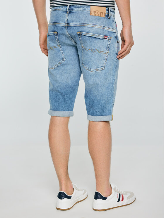 BIG STAR BIG STAR Kurtka jeansowa CONNER Niebieski Basic Fit