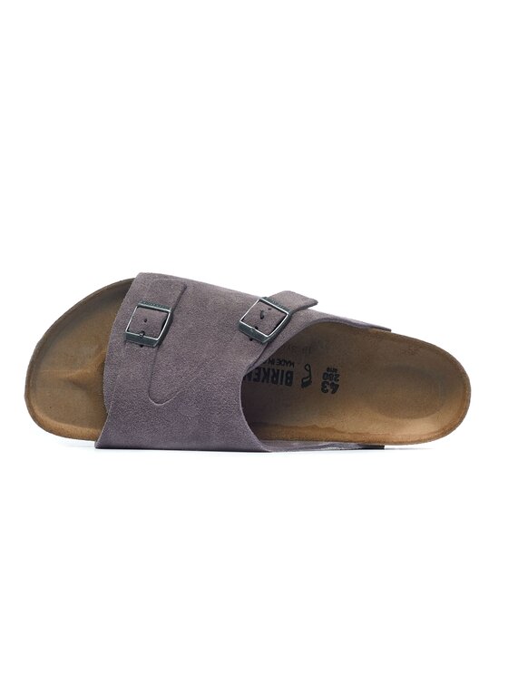 Birkenstock Birkenstock Klapki Zürich LEVE Faded Purple 1028309 Różowy