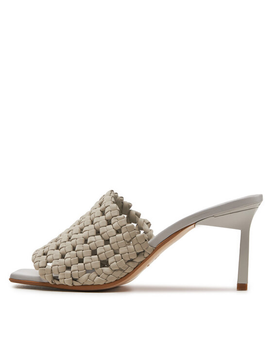 Calvin Klein Calvin Klein Plätud Heel Mule Sandal 70 Latt HW0HW02144 Beež