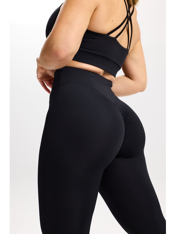 ROUGH RADICAL ROUGH RADICAL Biustonosz sportowy PURE FLOW BRA Czarny