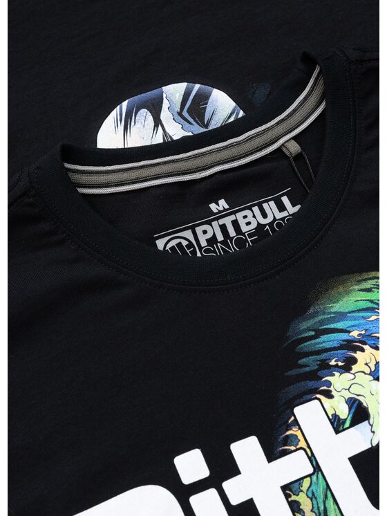 PITBULL PITBULL T-Shirt Camino Czarny Regular Fit