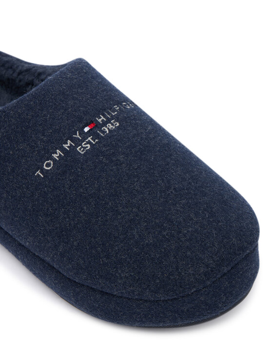 Tommy Hilfiger Tommy Hilfiger Пантофи Felt House FM0FM05614 Тъмносин