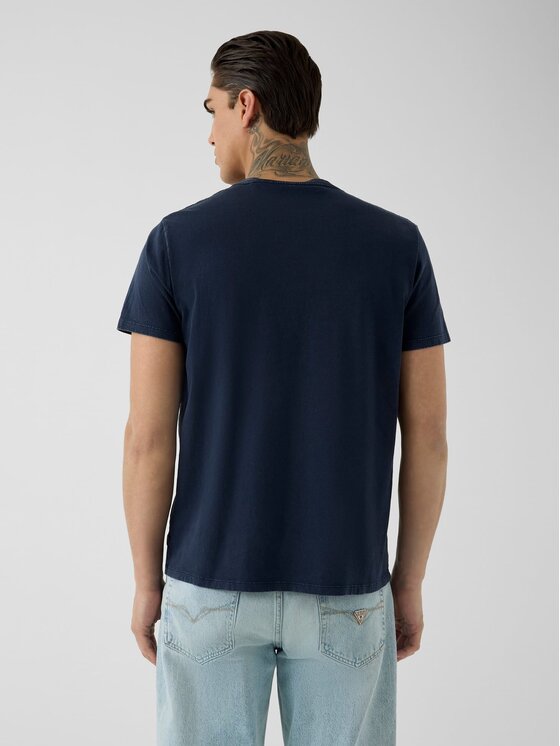 Guess Guess T-Shirt 183046 Blau Classic Fit
