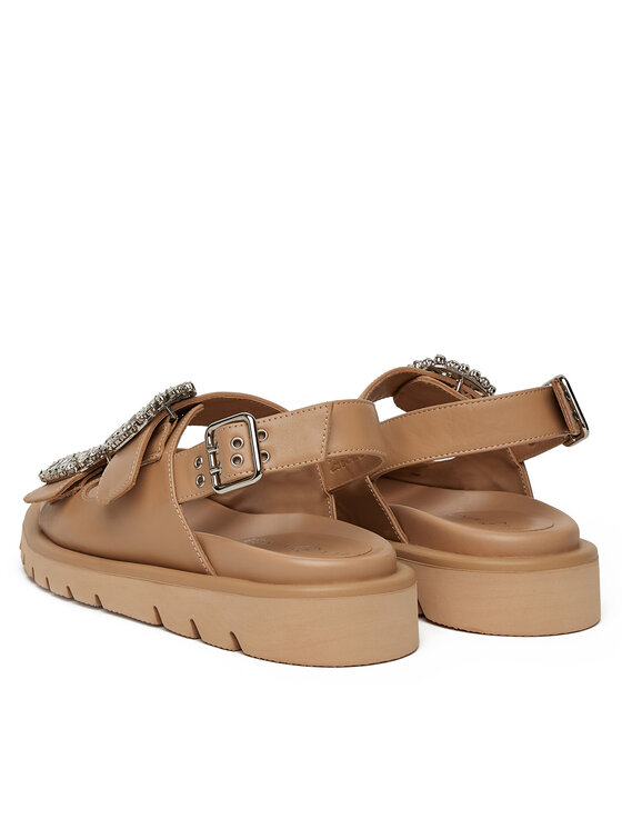 Eva Minge Eva Minge Sandali SNOWDROP-I75-563 Beige