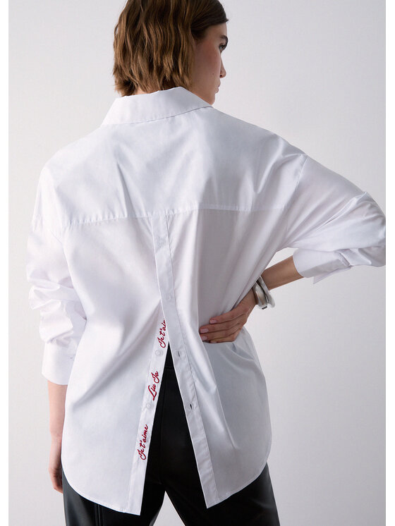 Liu Jo Liu Jo Camicia WF6271T741A11111 Bianco Regular Fit