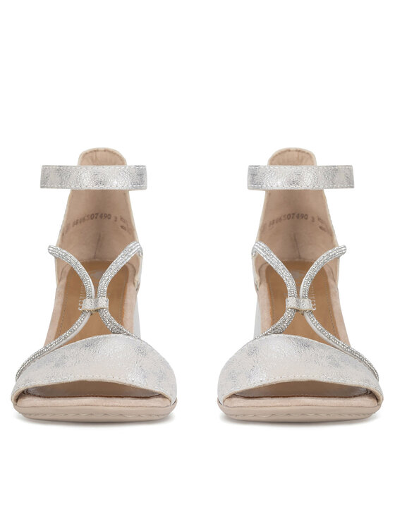 Rieker Rieker Sandalen 64654-40 Silberfarben