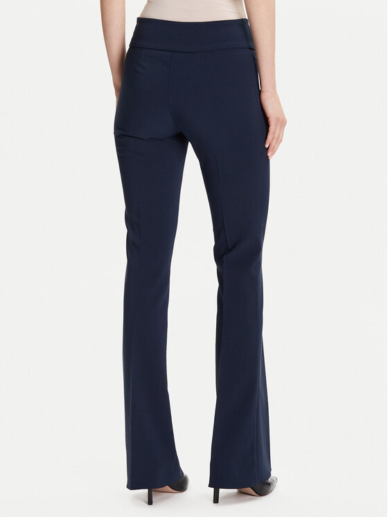 Rinascimento Rinascimento Hlače CFC0125318003 Tamnoplava Flare Fit
