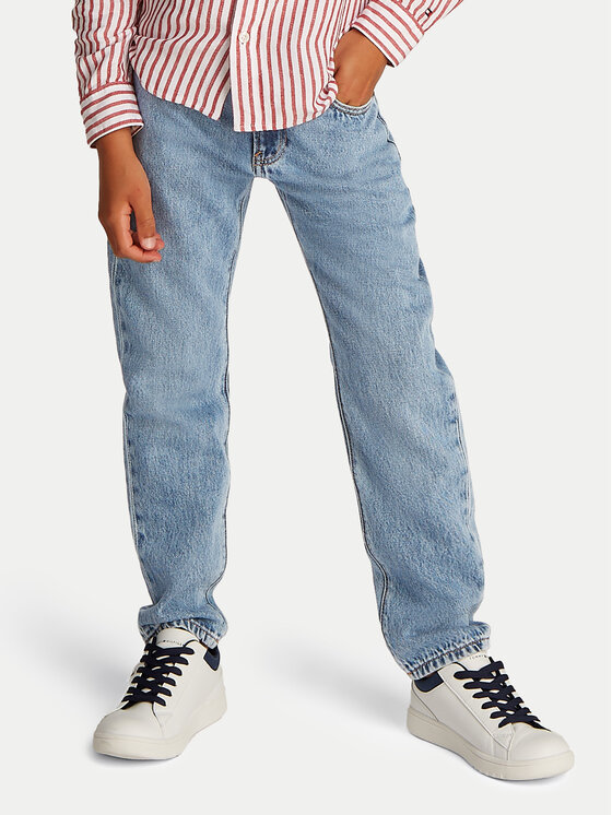 Tommy Hilfiger Tommy Hilfiger Blugi Modern KB0KB09824 Albastru Straight Fit