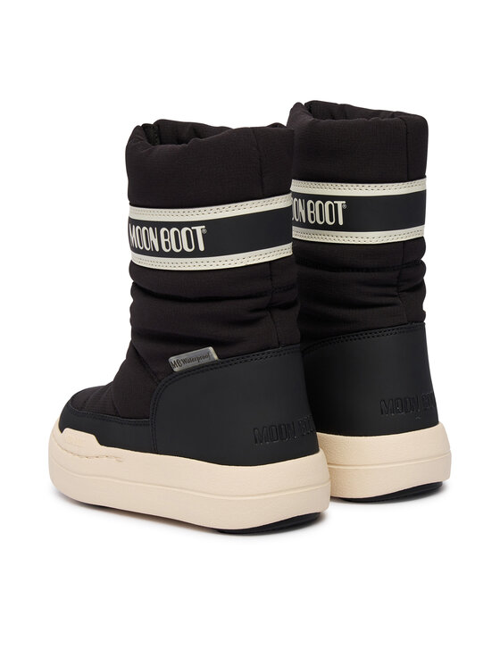Moon Boot Moon Boot Μπότες Χιονιού Jr Park Zip High Wp 80D3440080 S Μαύρο