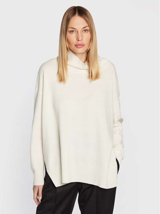 Fabiana Filippi Golf MAD222W015 Bež Relaxed Fit