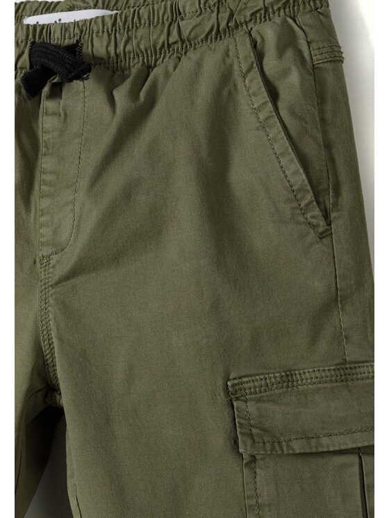 minoti minoti Spodnie cargo 27PANT1 Khaki Regular Fit