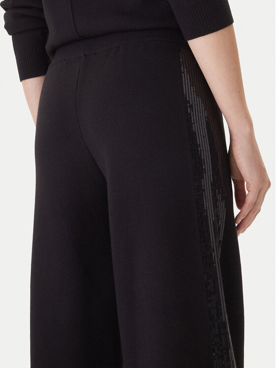 LOLA CASADEMUNT LOLA CASADEMUNT Pantaloni di tessuto LF2514003 Nero Regular Fit