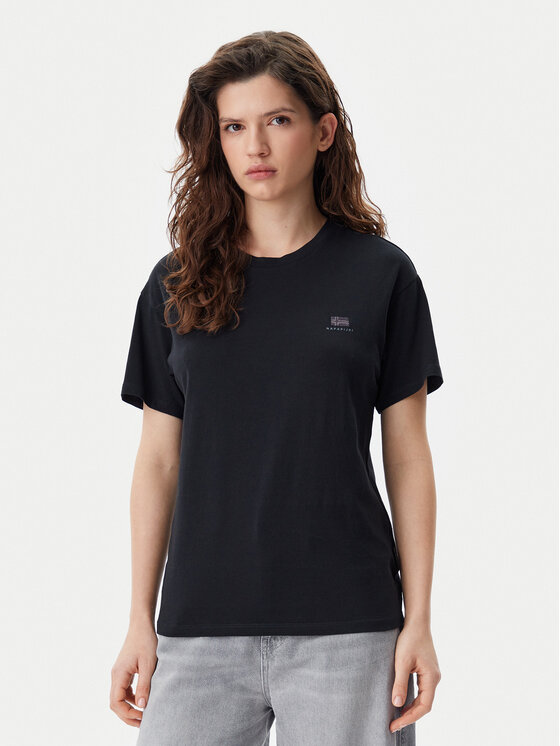 Napapijri Napapijri T-särk S-Nina NP0A4H87 Must Regular Fit