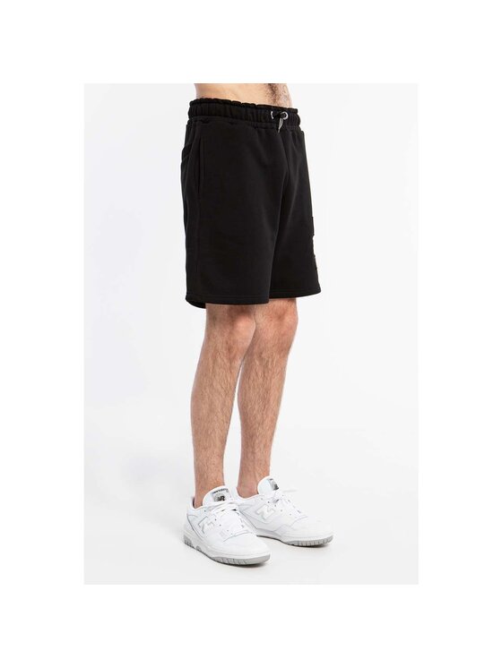 Alpha Industries Alpha Industries Szorty materiałowe Patch Short LF 136360-03 Czarny Classic Fit