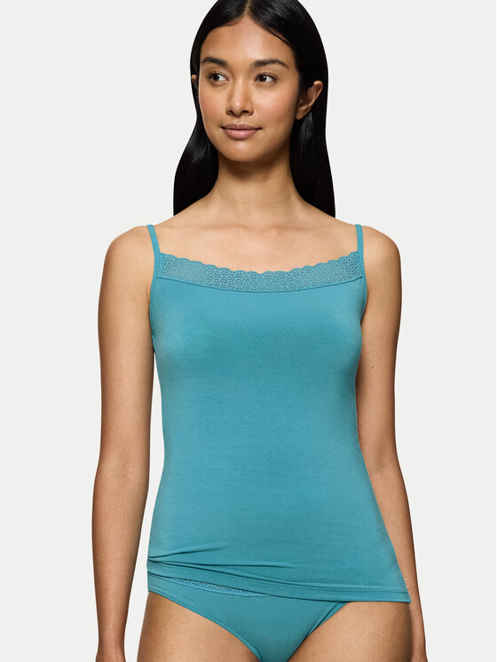 Triumph Triumph Top Feel Of Modal 10221654 Turcoaz Slim Fit