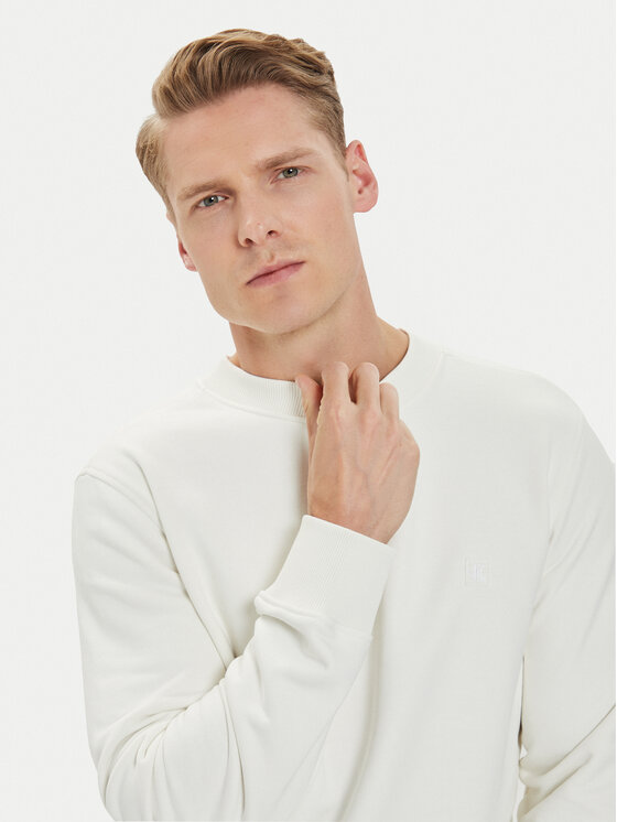 Calvin Klein Jeans Calvin Klein Jeans Džemperis Embro J30J325270 Écru Regular Fit