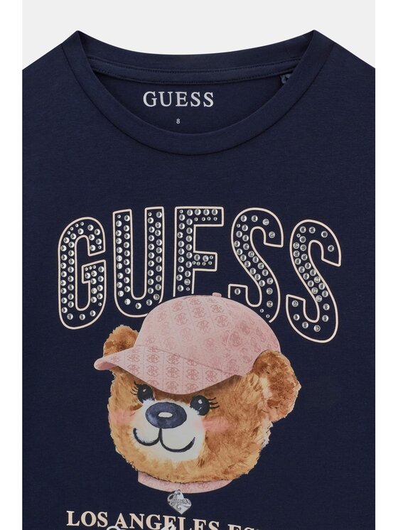 Guess Kids Guess Kids Tank top 184848 Niebieski Classic Fit