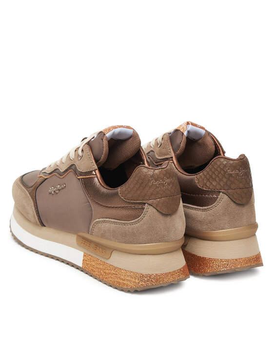 Pepe Jeans Pepe Jeans Снікерcи Rusper Glam W PLS600008 Коричневий
