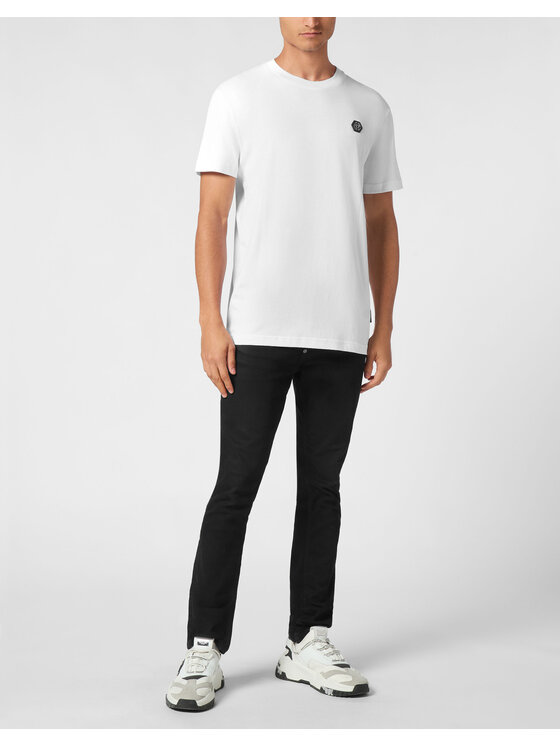 PHILIPP PLEIN PHILIPP PLEIN T-shirt 21675 Bianco Regular Fit