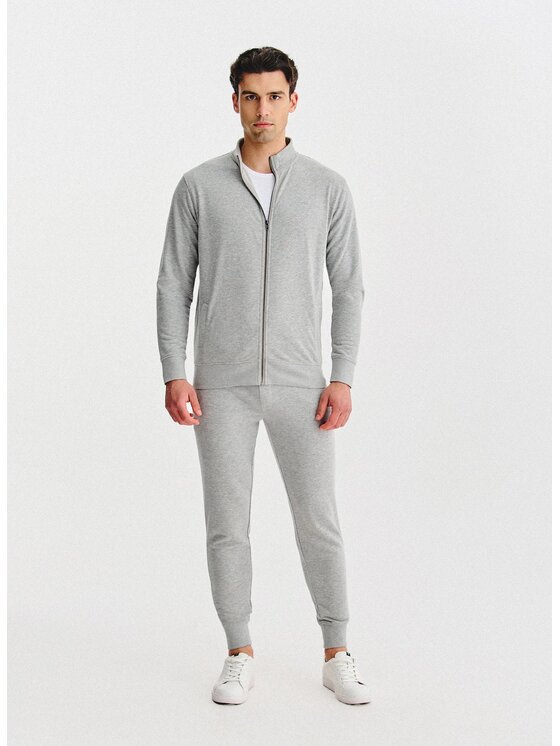Pako Lorente Pako Lorente Spodnie dresowe P25WF-WD-002 Szary Slim Fit