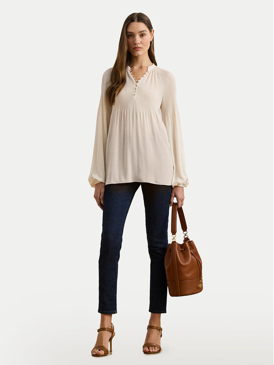 LAUREN RALPH LAUREN LAUREN RALPH LAUREN Блузка 200909387003 Кремовий