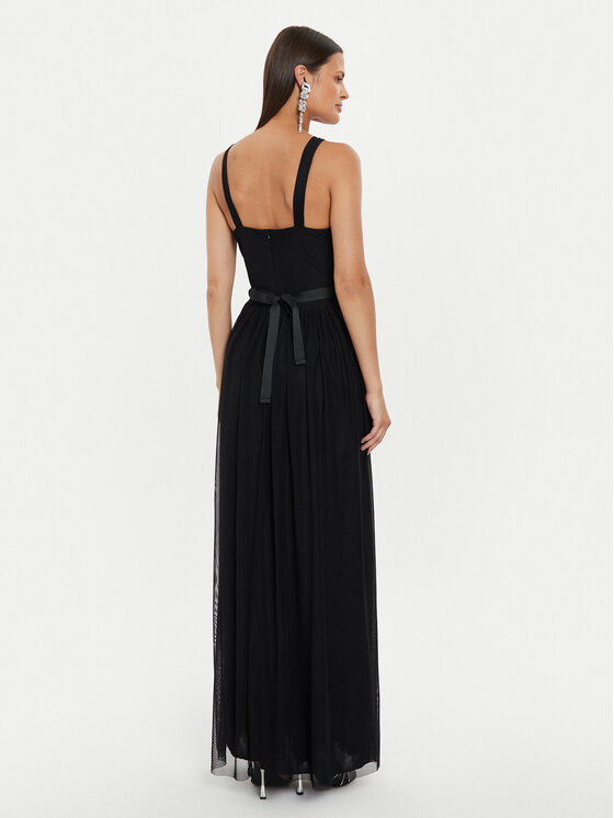 Rinascimento Rinascimento Abendkleid CFC0120333003 Schwarz Regular Fit