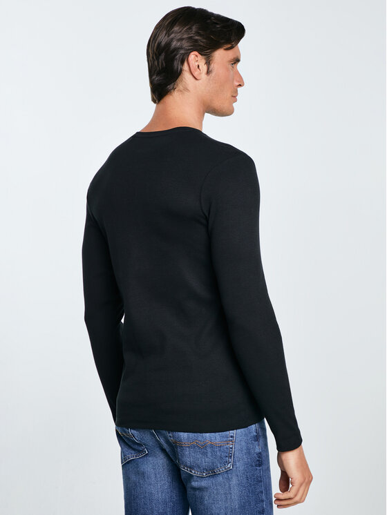 BIG STAR BIG STAR Koszula ICARUS Czarny Slim Fit