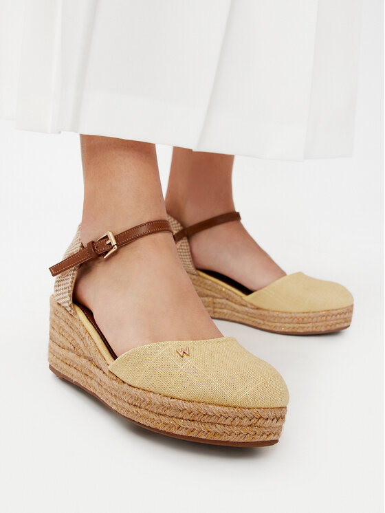 Wrangler Wrangler Espadrillid Bela Women Semi Wedge 20241055.85A Kollane