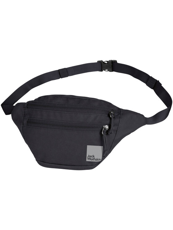 Saszetka nerka Jack Wolfskin, Czarna, Jack Wolfskin Konya Hipbag