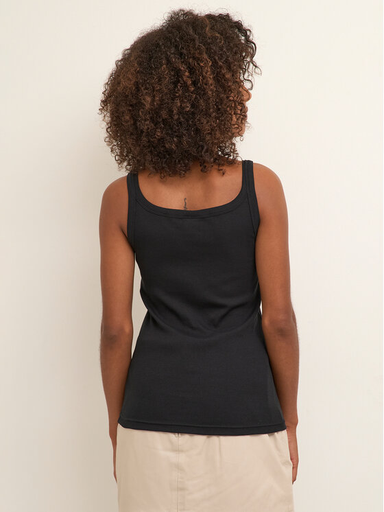 Kaffe Kaffe Τοπ Carna 10507348 Μαύρο Shaped Fit