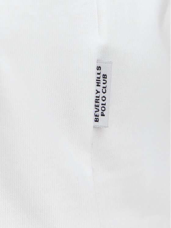 Beverly Hills Polo Club Beverly Hills Polo Club T-shirt P-SS26W-TS085 Bijela Regular Fit