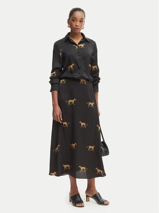 LOLA CASADEMUNT LOLA CASADEMUNT Särk LS2615051 Must Regular Fit