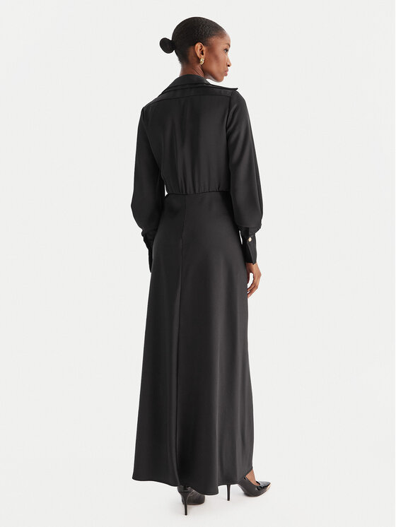 Babylon Babylon Sukienka wieczorowa ED0764 Czarny Regular Fit