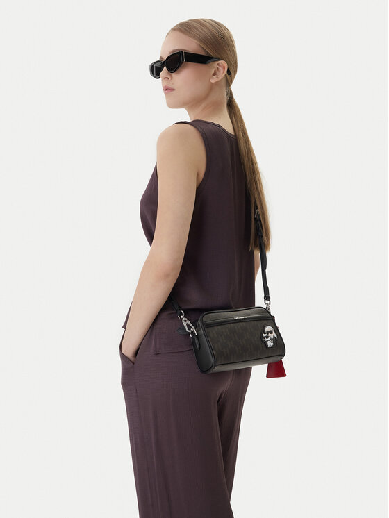 KARL LAGERFELD Kabelka B1W30027 Hnedá