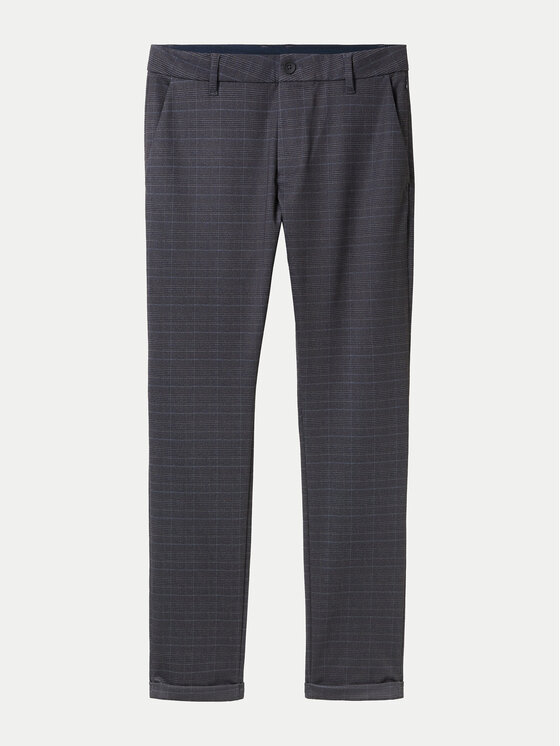 Tom Tailor Tom Tailor Chino kalhoty 1044853 Šedá Slim Fit