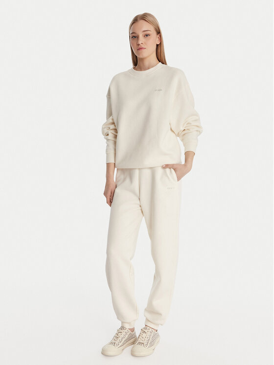 Guess Guess Sweatshirt V6RQ13 K9V31 Écru Regular Fit