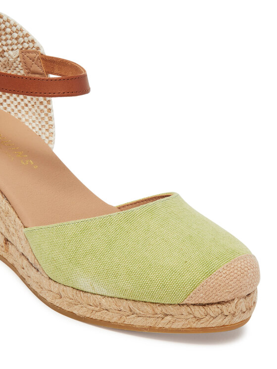 Genuins Genuins Espadrillid Carina Canvas G106388 Roheline