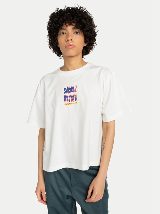 Element Element T-shirt Second Nature W ELJZT00142 Bianco Relaxed Fit