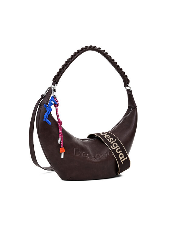 Desigual Desigual Torbica Half Logo Zante 25WAXPAX Smeđa