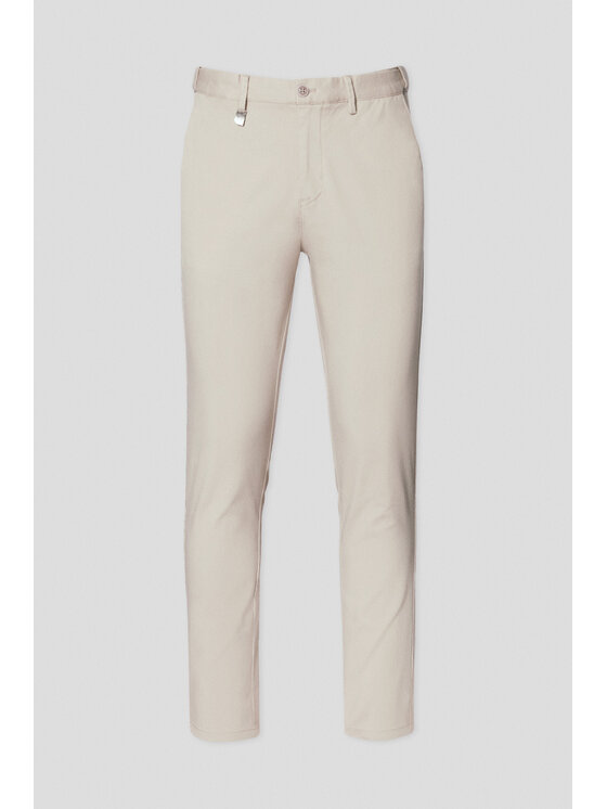 Lancerto Lancerto Chinosy Mikkeli SP082125000011 Beżowy Slim Fit