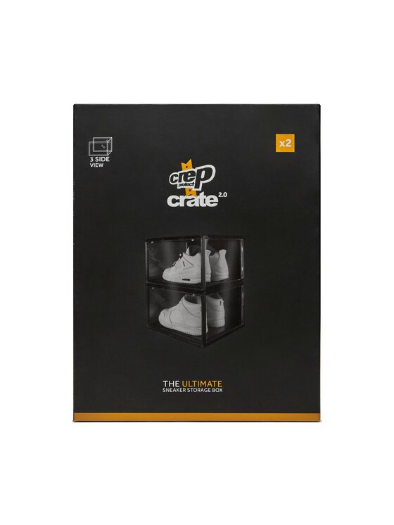 Crep Protect Set Od Dvije Kutije Za Cipele The Ultimate Sneaker Storage Box CP009 Crna