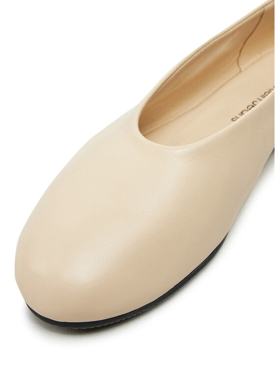 Calvin Klein Jeans Calvin Klein Jeans Балетки Ballerina Leather YW0YW01803 Бежевий