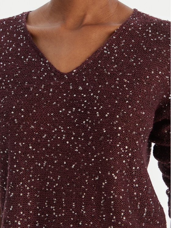 Vero Moda Vero Moda Majica Leilani 10318223 Ljubičasta Loose Fit