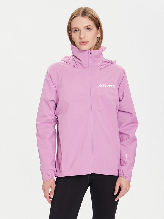adidas Esőkabát Multi Essentials 2L Rain JY0481 Lila Regular Fit