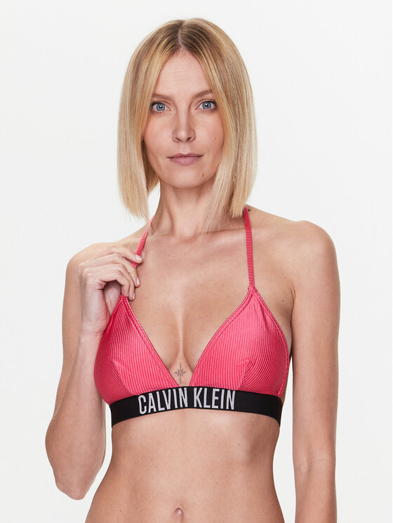 Calvin Klein Swimwear Bikini partea de sus KW0KW01967 Roz